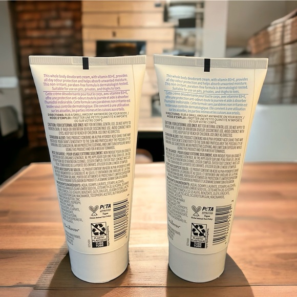 NEW Dove Whole Body Deodorant Cream Aluminum Free Deodorant for Women Duo - Picture 2 of 3